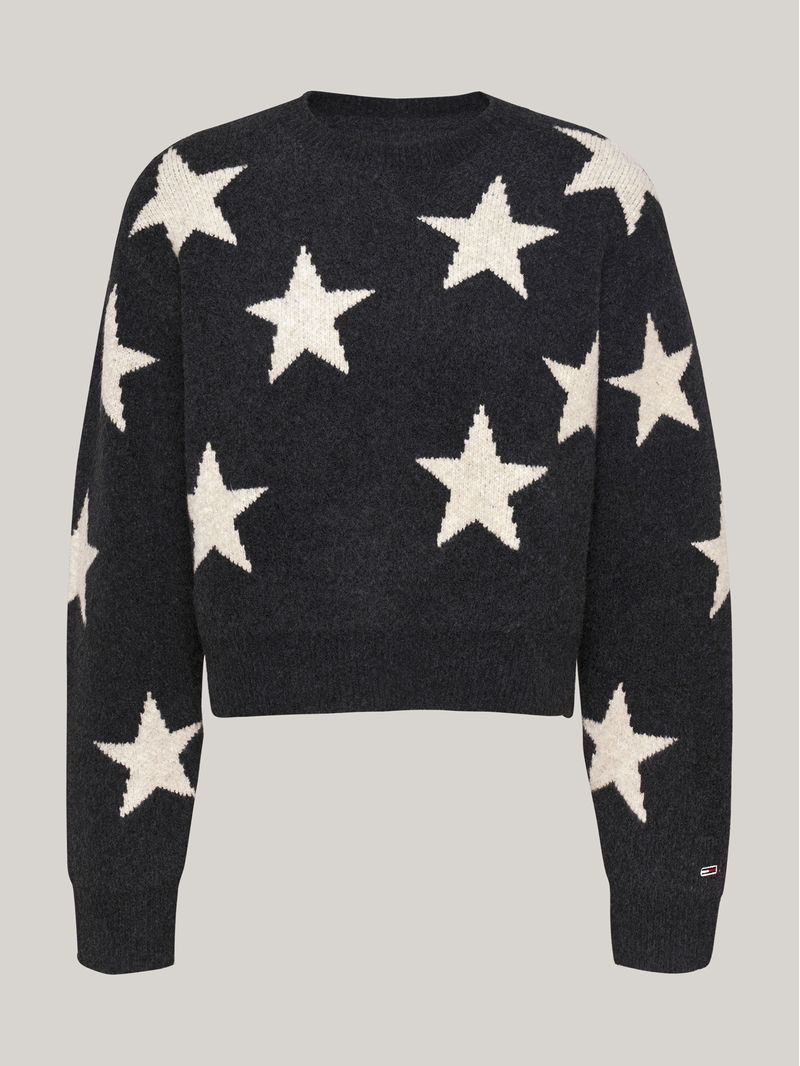 Sweater-holgado-con-diseño-de-estrellas