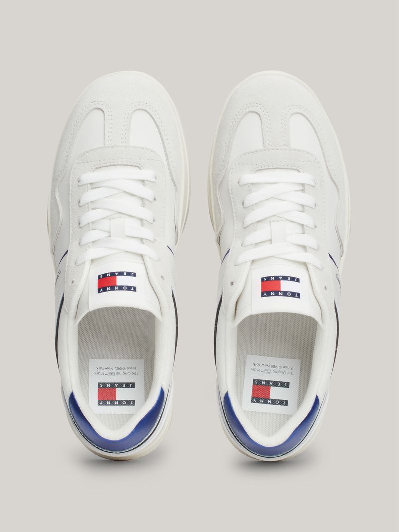 Tenis-The-Greenwich-de-piel-con-logo