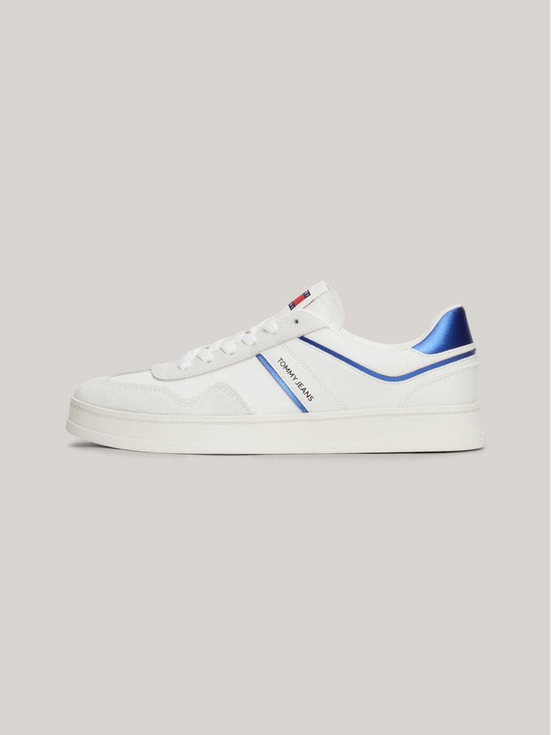 Tenis-The-Greenwich-de-piel-con-logo