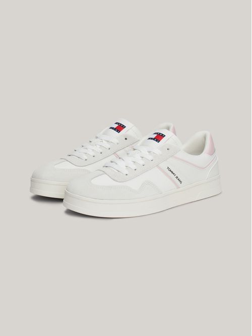 Tenis The Greenwich de piel con logo