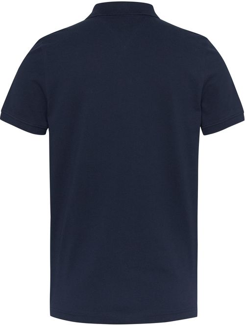 Polo de corte slim con logo