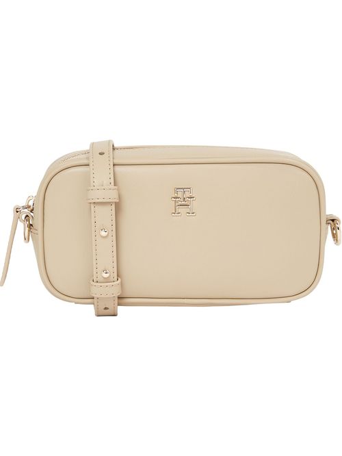 Cartera bandolera con monograma TH