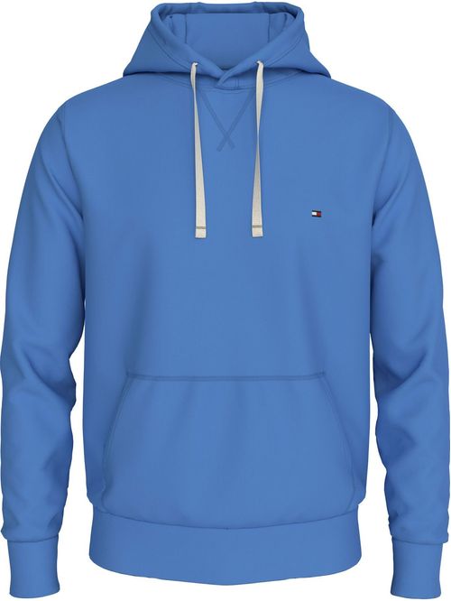 Sweater de felpa con hoodie y logo bordado