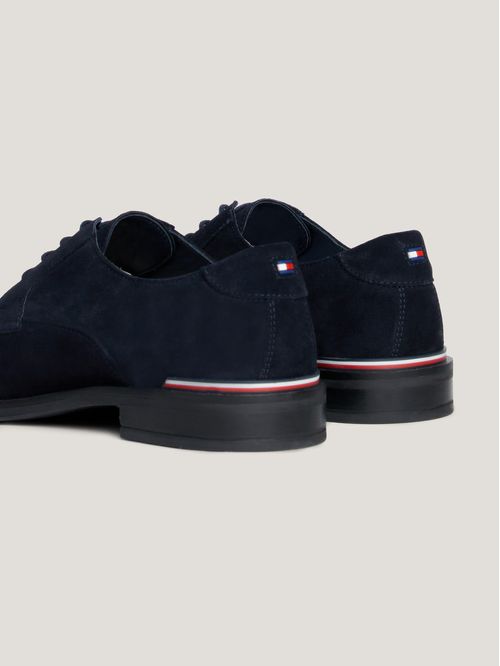 Zapatos Derby de ante con cordones