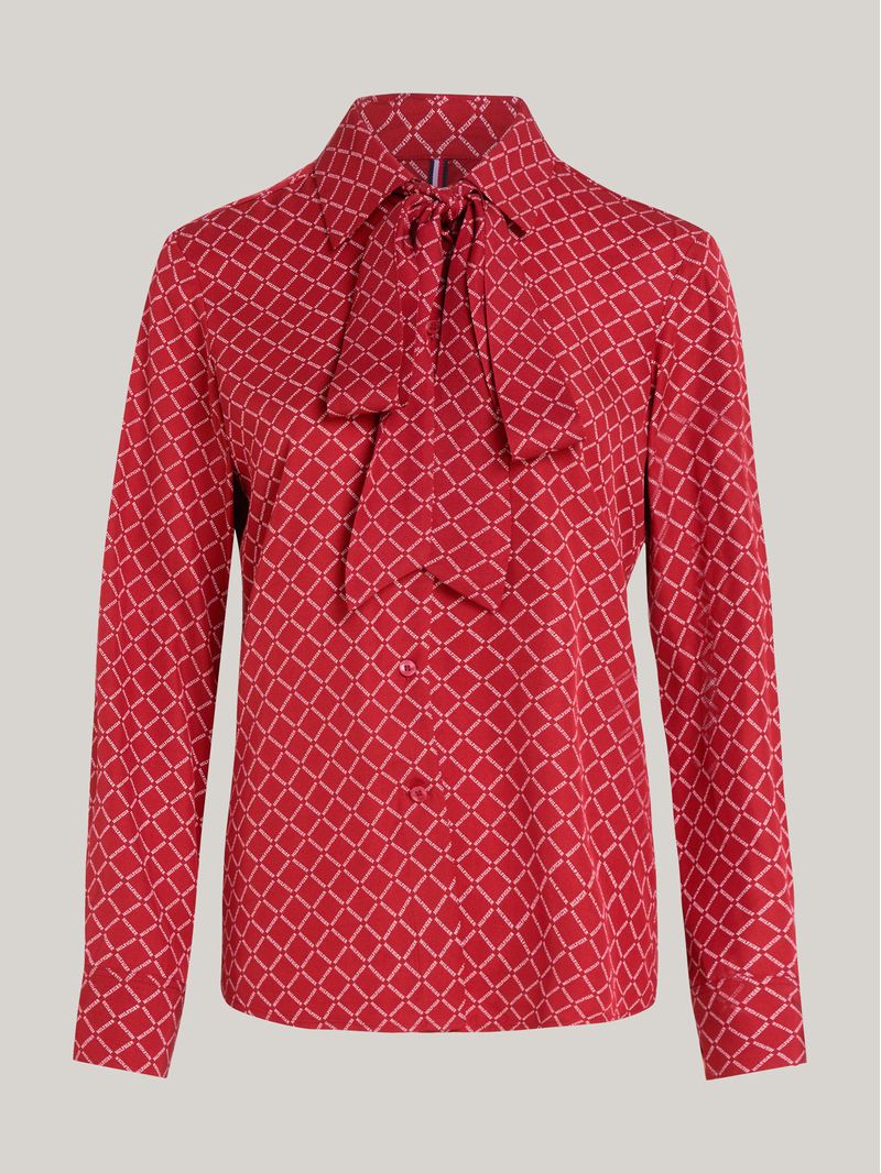 Blusa-de-viscosa-con-lazo-en-el-cuello