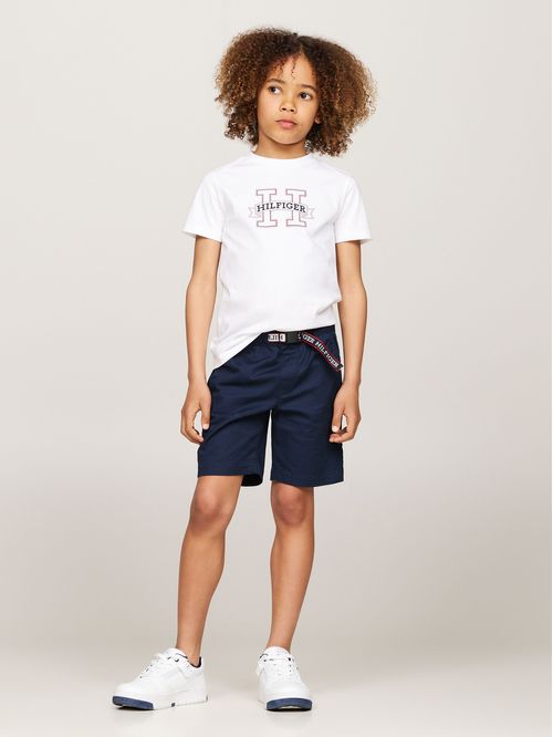 T-shirt con logo del monotipo Hilfiger