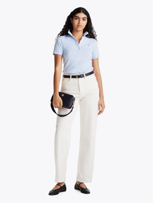 Polo 1985 Collection slim de piqué