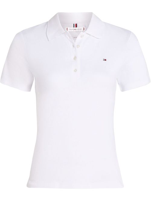 Polo 1985 Collection slim de piqué