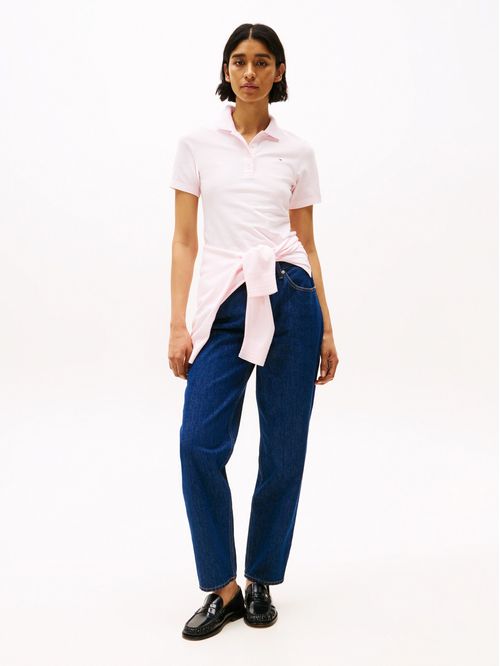 Polo 1985 Collection slim de piqué