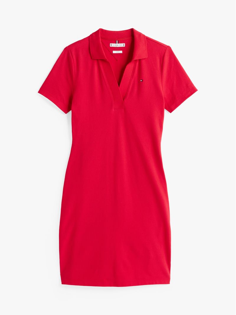 Vestido-tipo-polo-con-cuello-en-V-abierto