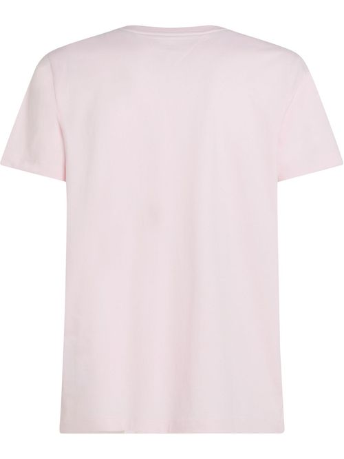 T-shirt de cuello redondo con bolsillo