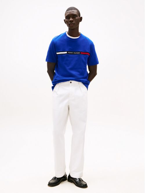 T-shirt de cuello redondo con logo