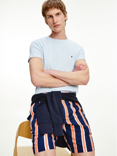 T-shirt de cuello redondo y corte extra slim