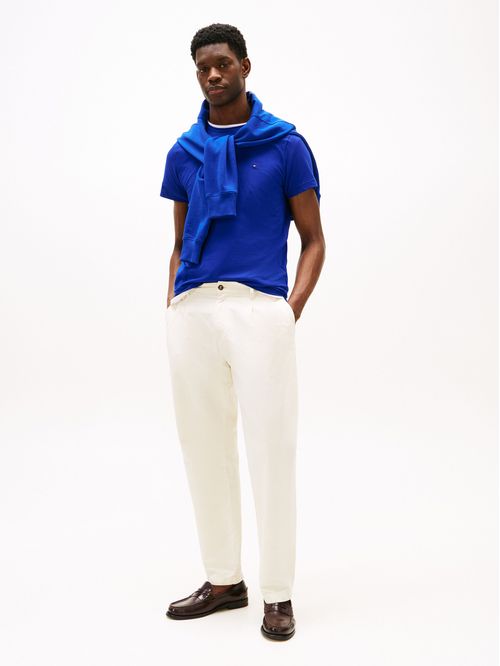 T-shirt de cuello redondo y corte extra slim