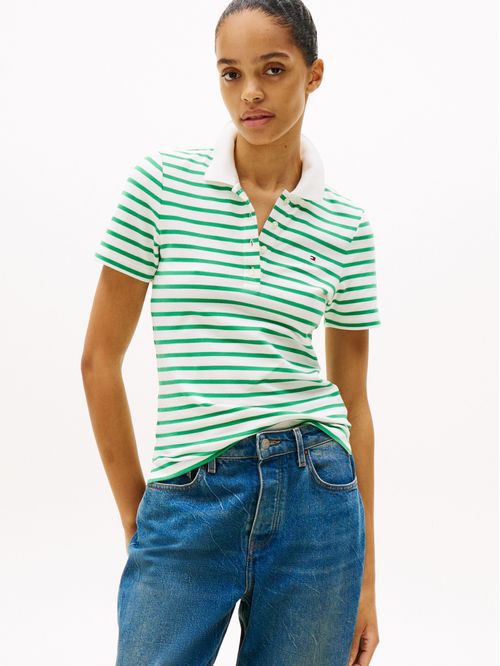 Polo 1985 Collection slim de piqué