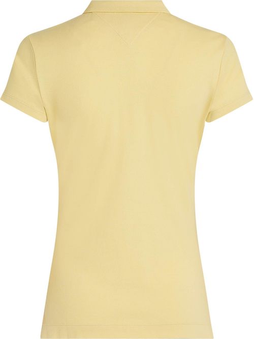 Polo de corte slim con logo