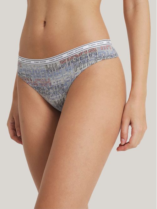 Tanga con logo en la cintura