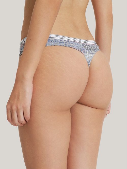 Tanga con logo en la cintura