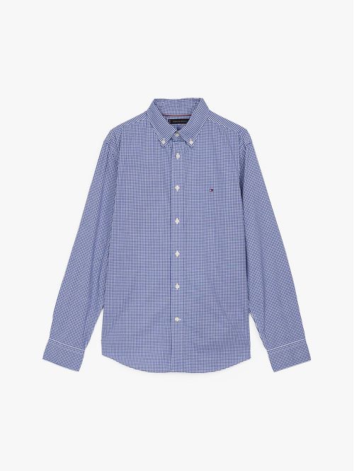 Camisa TH Flex regular de cuadros vichy