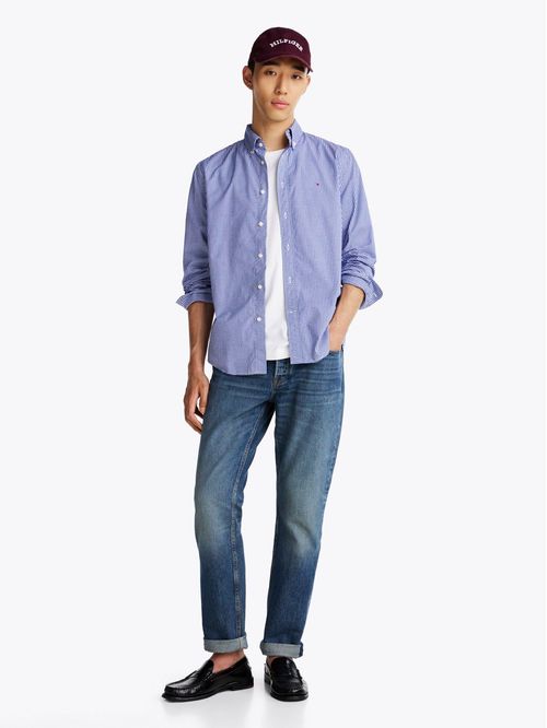 Camisa TH Flex regular de cuadros vichy