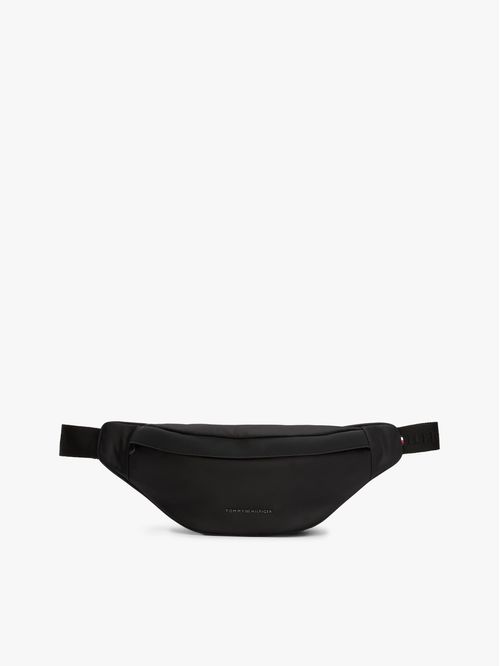 Cangurera con logo metálico