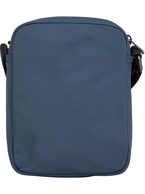 Cartera reporter con logo metálico