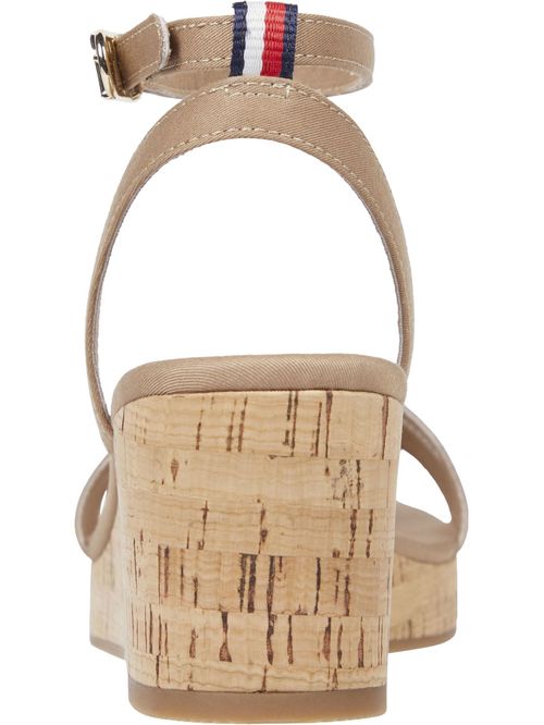 Sandalias de cuña media