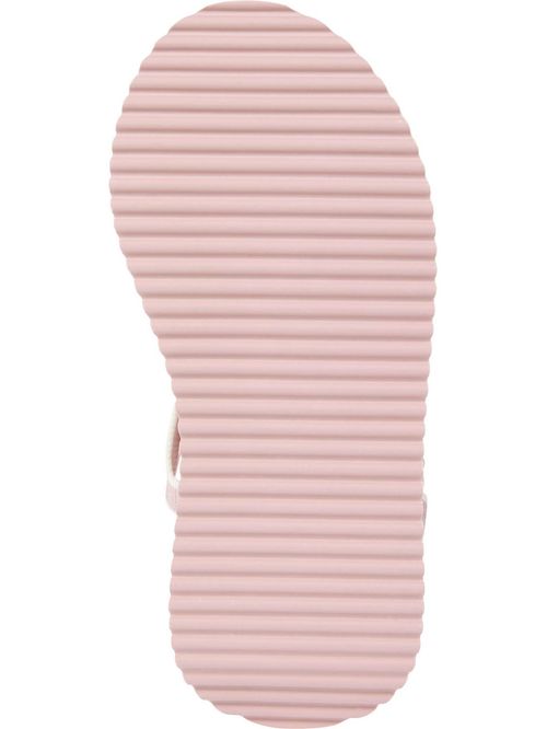 Sandalias de plataforma con suela dentada