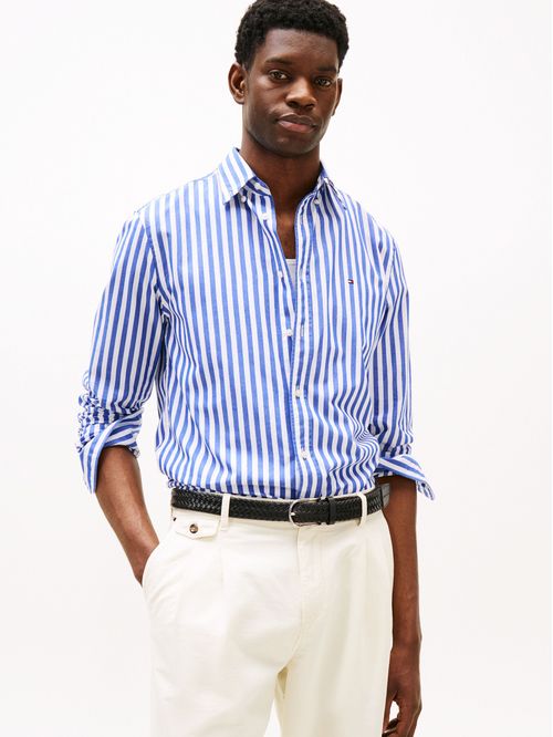Camisa TH Flex de rayas