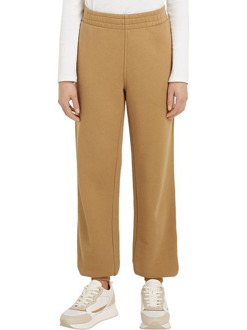 Joggers cónicos con logo lateral