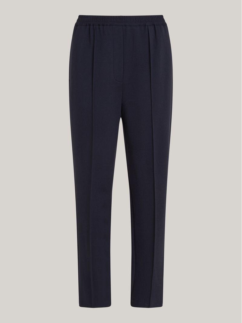 Pantalon-de-pierna-conica-con-logo-metalico