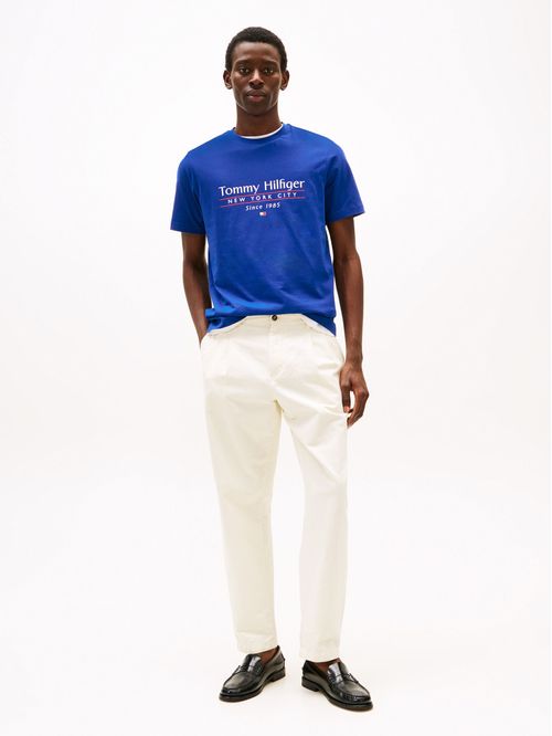 T-shirt de cuello redondo con logo