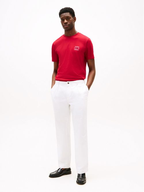 T-shirt de cuello redondo con logo