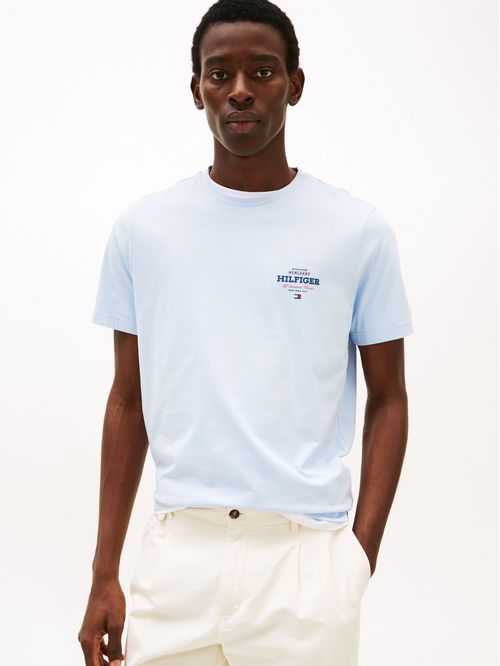 T-shirt de cuello redondo con logo