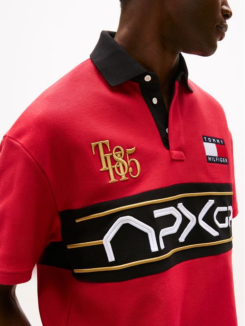 Polo amplio con logo colección APXGP