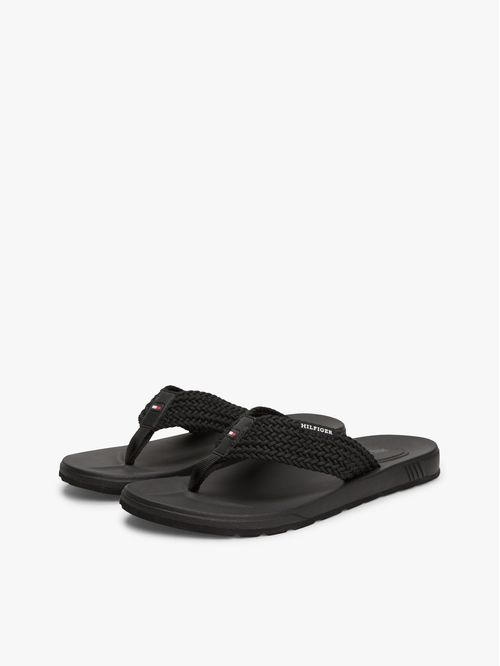 Calizos con tiras tejidas