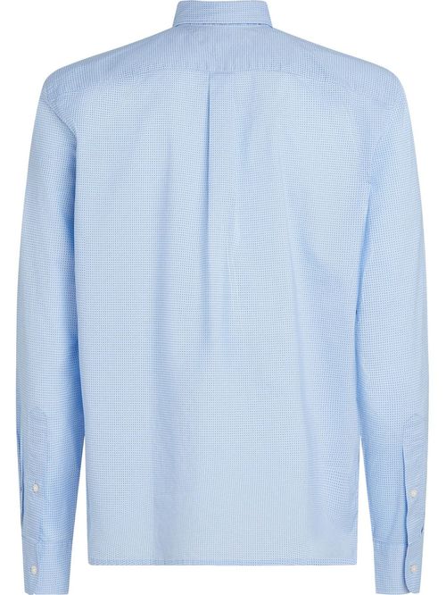 Camisa Plus con microestampado