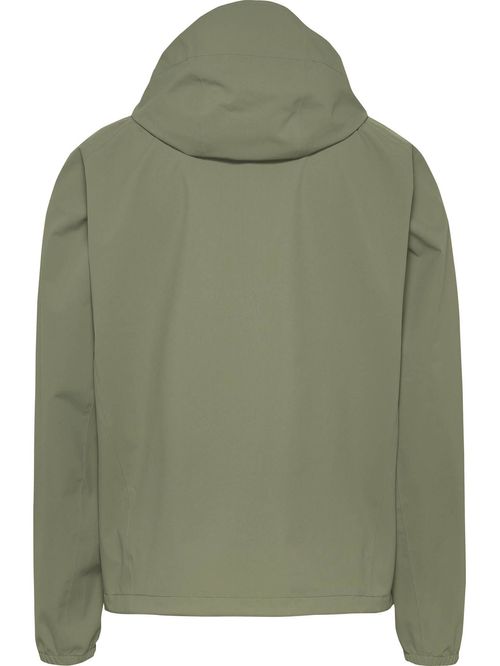 Cortavientos de corte amplio con zipper