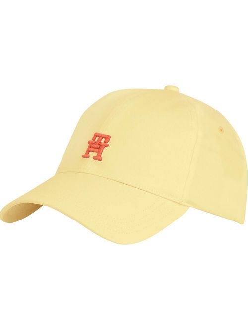 Gorra de béisbol con monograma TH a contraste