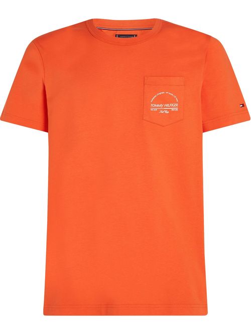 T-shirt con bolsillo en el pecho