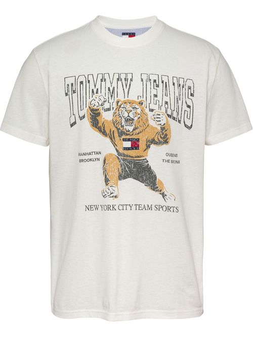 T-shirt de corte regular con logo varsity