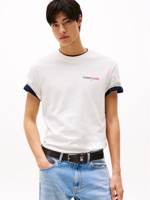 T-shirt de cuello redondo con logo