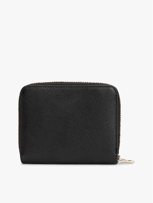 Billetera con insignia del monograma TH