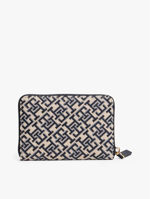 Billetera mediana Jacquard