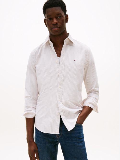 Camisa Heritage de rayas con corte regular