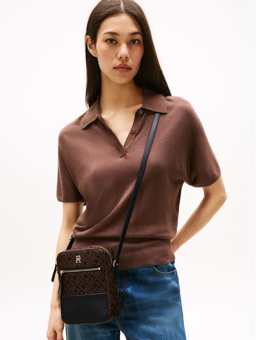 Cartera crossover jacquard