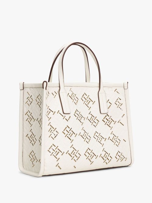 Cartera tote City con monograma TH