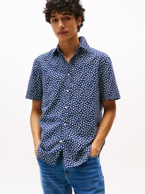 Camisa de manga corta con estampado