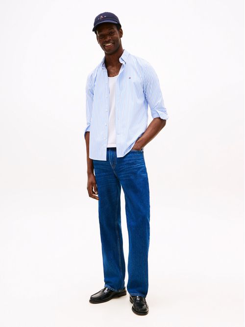 Camisa de rayas de corte regular