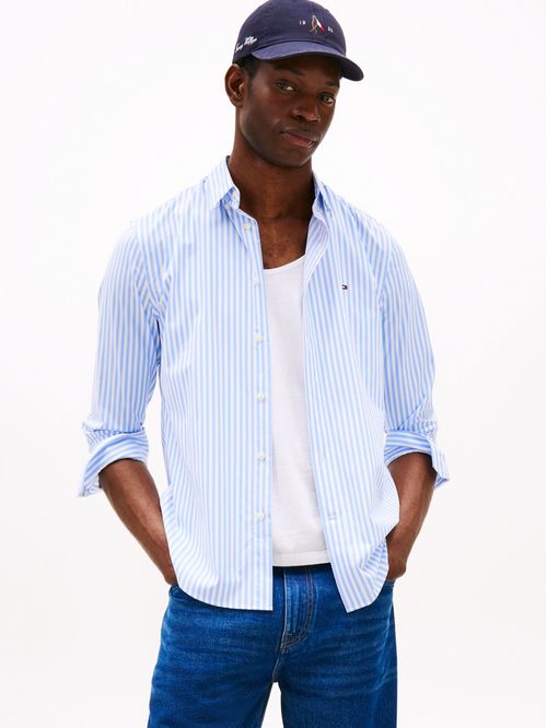 Camisa de rayas de corte regular